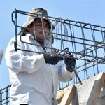 Cliente de Aceros Crea trabajando